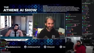 A Conversation With AI Joe Biden on the Athene live ai twitch show.