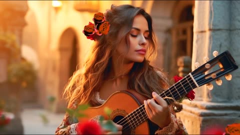 The Best Spanish Guitar Sensual Romantic Music Hits ,Relaxing Music Spa Massage Music World