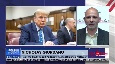 Nicholas Giordano says there’s no chance Trump will get an impartial jury in NY trial