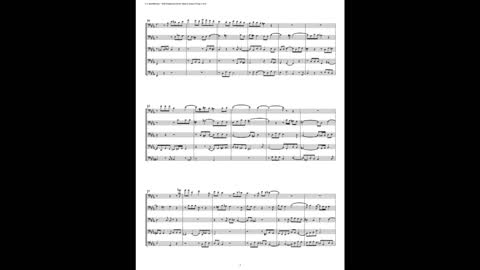 J.S. Bach - Well-Tempered Clavier: Part 2 - Fugue 05 (Bassoon Quintet)