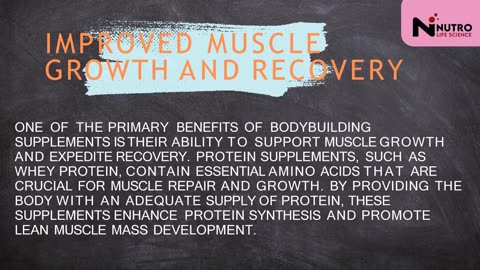 What are the benefits of bodybuilding supplements