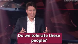 Trudeau: Unvaxed are Misogynists, Racists