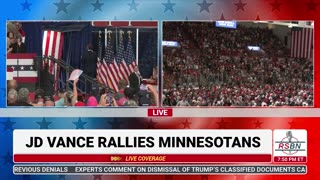 FULL SPEECH: JD Vance speaks at Trump Rally in St. Cloud, Minnesota - 7/27/24