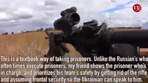 "Surrender, we don't kill prisoners like you" - Foreign fighters capture a Russian soldier
