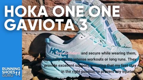 Customer Comments: HOKA ONE ONE Mens Gaviota 3 Textile Synthetic Trainers