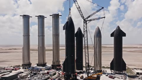 Starship _ Preparing for Second Flight Test - Space X