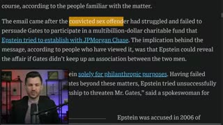 Bill Gates BUSTED in Epstein Blackmail Operation.