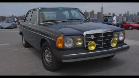 A Classic Vintage Mercedes Benz Car