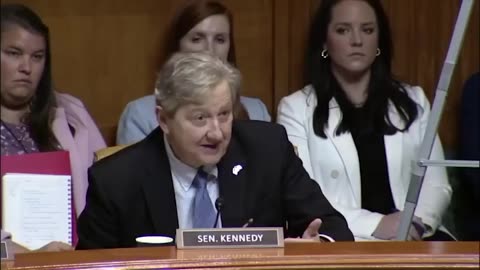 Sen. Kennedy destroys climate grifter in under 2 minutes