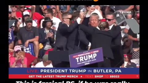 Donald Trump False Flag Photo Opportunity
