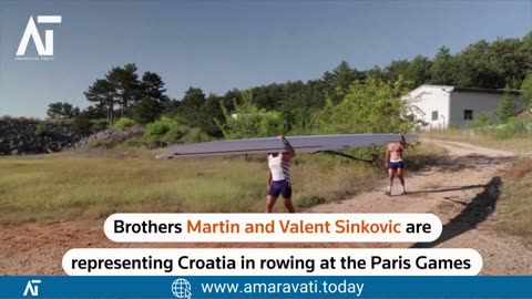 Sinkovic Brothers Training on Peruca Lake for Paris Olympics | Amaravati Today News