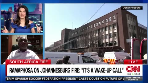 Johannesburg fire
