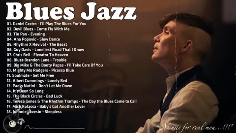 Relaxing Best Blues Jazz Music- Beautiful Relaxing Blues Music - Best Jazz Blues Songs Ever🔴