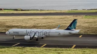 Azores Airlines Airbus A321-253N "Wonder Livery" Taxiway Ponta Delgada Airport PDL - 09.10.2022