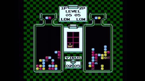 Dr. Mario - Two-Player Game (Actual NES Capture)