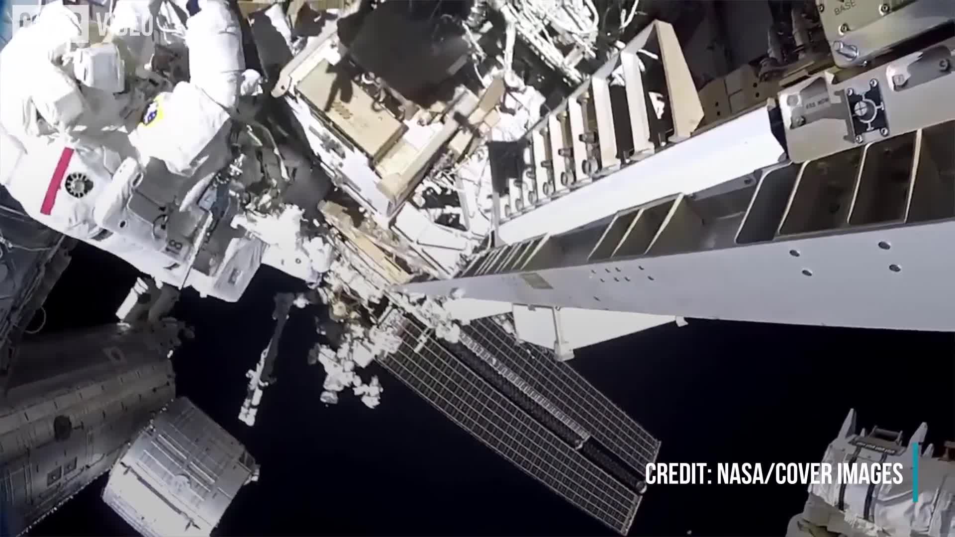 Amazing GoPro Footage Of First Female-Only Spacewalk