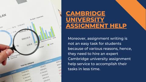 Cambridge university assignment help