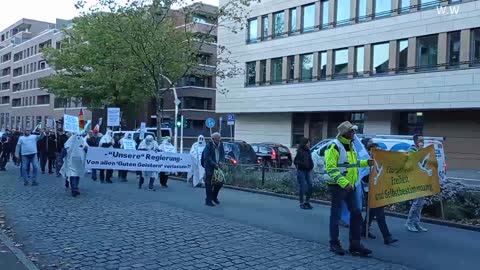 05.11.2022 Demo / Aufzug in Hamburg / Harburg