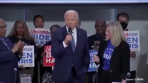 WATCH: Biden Grabs Mic And Rambles About DEI As Camera Is Abruptly Cut