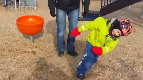 Most Funny Kids Playground Fails - Try Not To Laugh Challenge