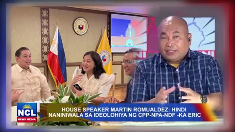 House Speaker Martin Romualdez, hindi naniniwala sa ideolohiya ng C P P-N P A-N D F -Ka Eric