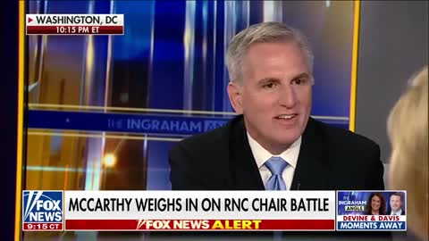 Kevin McCarthy blasts McConnell's 'wrong' decision canoodling with Democrats