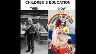 Children's Education Then & Now