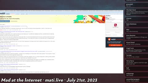 Mad at the Internet (July 1st, 2023)