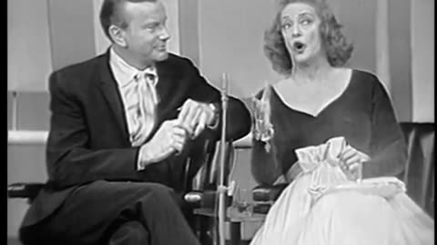 "The Jack Paar Program" (November 16, 1962) with Bette Davis, Gisele MacKenzie & Jonathan Winters