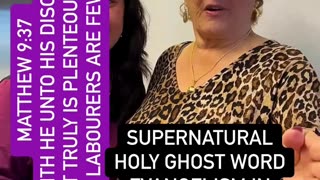 Evangelist Joan Pearce Supernatural HolyGhost Word Evangelism Soon.