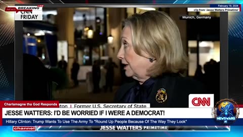 Hillary Clinton: Trump Will Use Army To "Round Up People Because Of The Way They Look, Documented or Not"