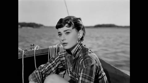 Audrey Hepburn Sabrina 1954 Yes We Have No Bananas remastered 4k