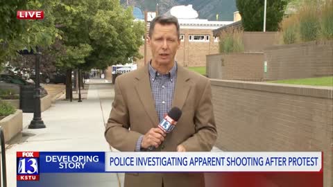 Provo Police investigating shooting during protest Monday evening- NEWS OF WORLD