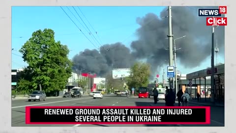 Fierce Fighting Rages In Ukraine