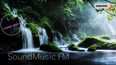 #Soothingrelaxation #Waterfall sound #SMFM #Birdschirping #Watersound