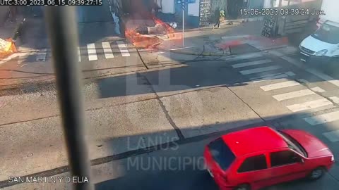 VOLANTINITIS conductor de autobus urbano en Argentina OTRAAAA MAS¡ 9 HERIDOS