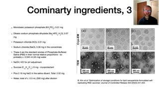 What's in the vials? Pfizer Cominarty under the microscope.