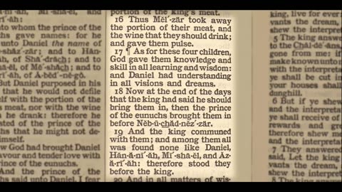 The Book of Daniel Chapter 1 (Pastor Anderson)