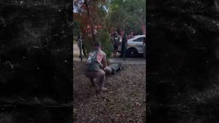 MMA Fighter Wrestles 10-Foot Alligator In Wild Scene Outside FL School
