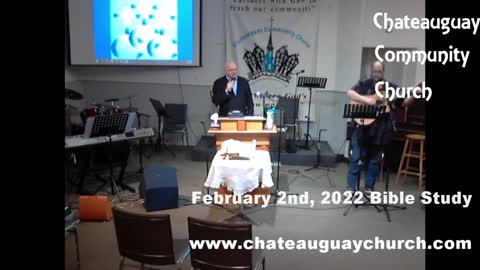 Feb. 2nd Wed. Bible Study Teaching only