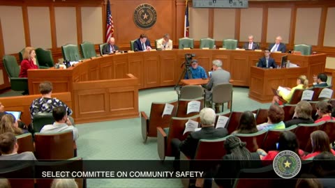 Testified before the Texas House Select Committee on Community Safety on HB 106