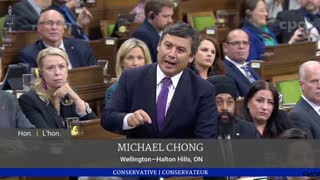 CANADA: Conservative MP Michael Chong slams Trudeau Liberals in parliament for allowing the Chinese Communist Party to open and operate police stations within Canada.