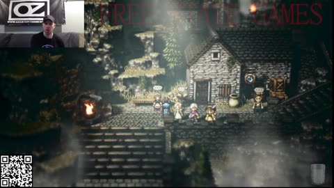 Free State Games - Octopath Traveler - Part 20 - Quarrycrest - Occult Blood Rituals and Grinding!
