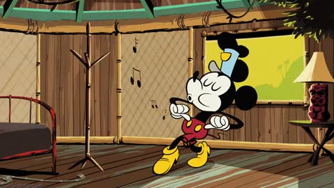Mickey Monkey | A Mickey Mouse Cartoon | Disney Shorts
