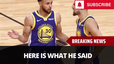 Here Is What Klay Thompson Said To Steph Curry Before Trade