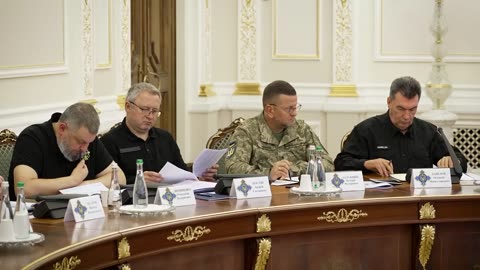 Zelenskyy held a meeting of the National Security and Defence Council on VLK