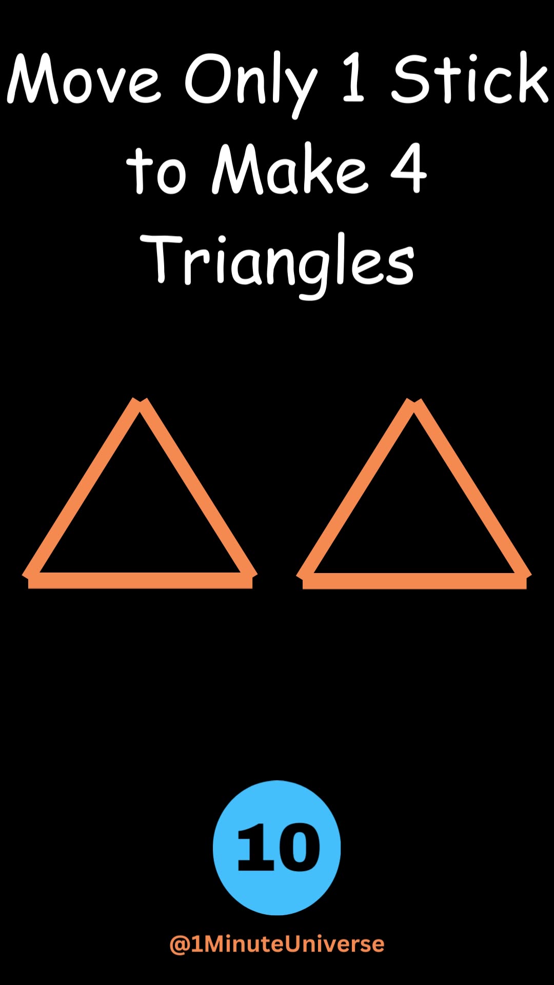 Triangle Square Rumble 4 Triangles | Solve it in 20 Sec