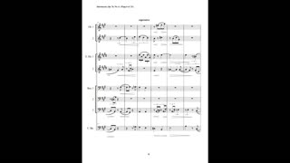 Johannes Brahms – Intermezzo, Op. 76, No. 6 (Double Reed Octet)