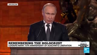 Putin Holocaust Speech in Jerusalem