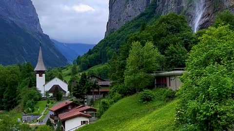 Breathtaking view❤️ 📍LAUTERBRUNNEN🇨🇭